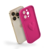 Case HEARTS for Apple iPhone 16 PRO fuchsia
