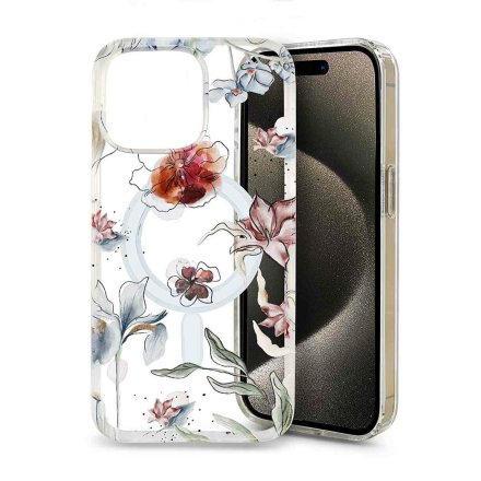 etui magsafe print flora