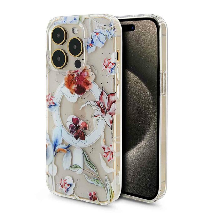 etui magsafe print flora