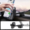 Auto-Halter VEN-DENS VD-HD042 für Windschutzscheibe und Armaturenbrett schwarz