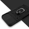 Etui SLIDE RING do Apple iPhone 16+ czarny