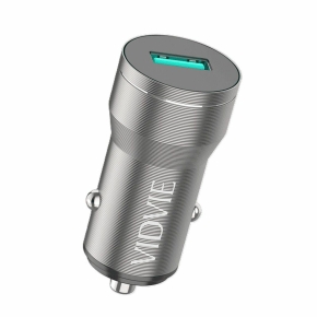 Car charger VIDVIE CC536 QC3.0 18W 1xUSB silver