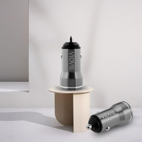 Car charger VIDVIE CC536 QC3.0 18W 1xUSB silver