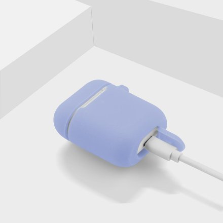 etui do apple airpods i ii jasno niebieski