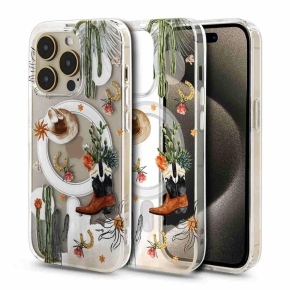 MAGSAFE PRINT WILDWEST Hülle für Apple iPhone 14 PRO wildwest