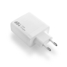 Ładowarka sieciowa VIDVIE PLE262 1xUSB + 2xType-C + kabel Type-C/Type-C 3A 65W GaN biały