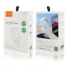 Travel charger VIDVIE PLE262 3A 65W GaN 1xUSB+2xType-C+Type-C/Type-C cable white