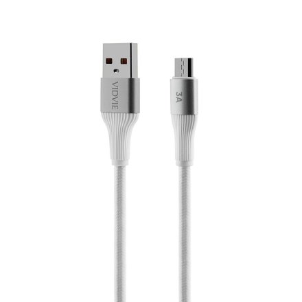 kabel vidvie 4038 usb micro 1m bialy