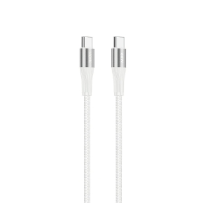 Kabel VIDVIE CB4038 Type C/Type C 60W, 1m biały