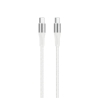 Kabel VIDVIE CB4038 Type C/Type C 60W, 1m biały