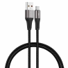Kabel VIDVIE CB4038 USB/Micro 3A, 2m schwarz