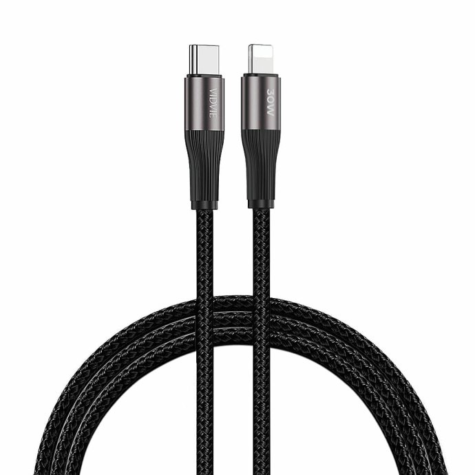 kabel vidvie 4038 typc iphone 3m czarny