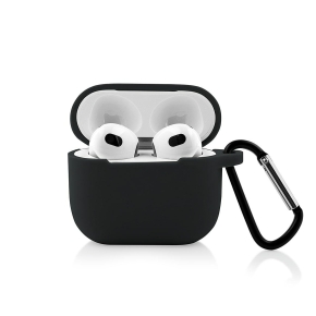 Kopfhöreretui für Apple Airpods III schwarz