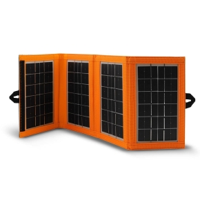 Solarpanel A01 6W 1xUSB schwarz-orange