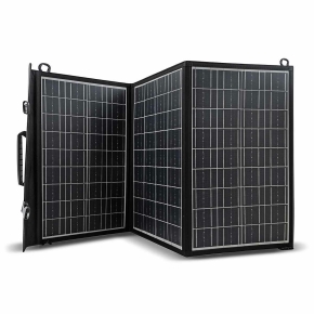 Solarpanel A08 45W, 2xUSB schwarz-orange