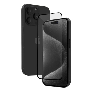 5D gehärtetes Glas für Samsung A15 5G Full Glue schwarz UMSCHLAG