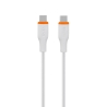 Kabel VIDVIE CB4031 Type C/Type C 60W, 1m biały
