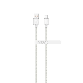 kabel vidvie cb4024 usbtype c bialy