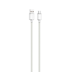VIDVIE CB4024 USB/Type C 6A, 1.2m white cable