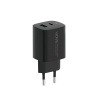 VIDVIE PLE248 1xUSB + 1xType C 3A PD 20W Netzteil schwarz