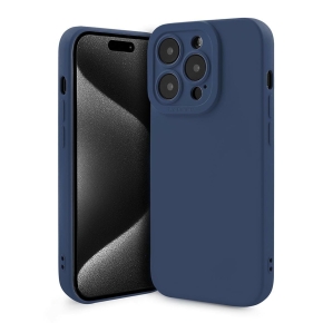 SOFTY Case for Samsung A51 navy blue