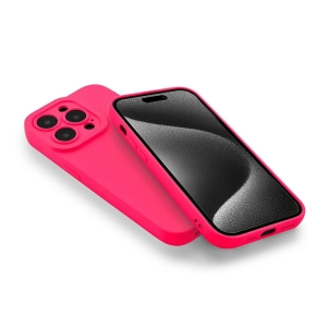 Etui SOFTY für Samsung A34 5G fuchsia