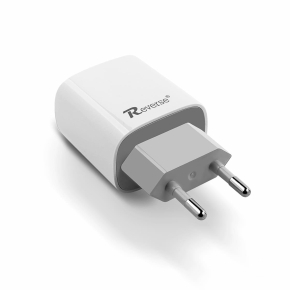 Ładowarka sieciowa REVERSE U58 1xType C + kabel Type C/Type C 3A, 20W, Power Delivery biały