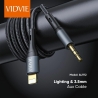 VIDVIE AL1112 Kabel Jack 3.5mm/iPhone 1.8m schwarz
