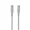 Cable VIDVIE CB4013 Type C/Type-C 100W 1m white