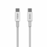 Cable VIDVIE CB4013 Type C/Type-C 100W 1m white