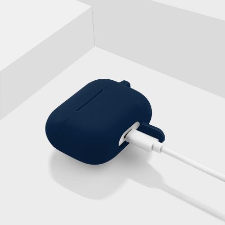 etui do apple airpods pro granatowy