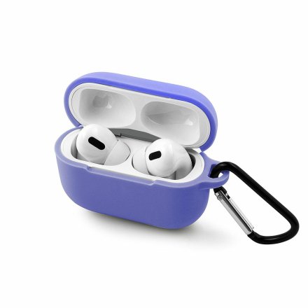 etui do apple airpods pro lawendowy