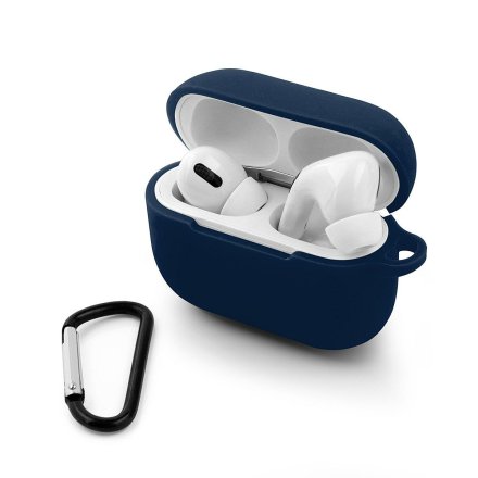 etui do apple airpods pro granatowy