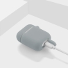 Kopfhöreretui für Apple AirPods I/II grau