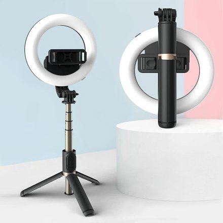 selfie stick q07 czarny