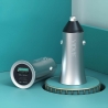 Car charger VIDVIE CC517C QC 3.0 18W 1xUSB+1xType-C silver