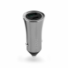 Car charger VIDVIE CC517C QC 3.0 18W 1xUSB+1xType-C silver