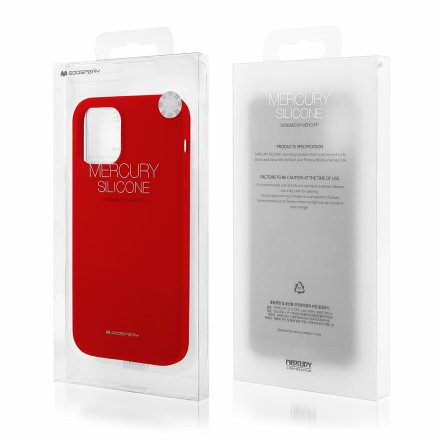 etui mercury silicone czerwony