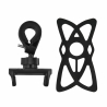 Car Holder LEEIOO VCS-0151 black