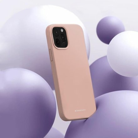 etui mercury silicone roz piasko