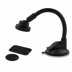 YC049 Magnetischer Auto-Halter für die Windschutzscheibe schwarz