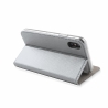 Case MAGNET BOOK for Apple iPhone XS MAX silver
