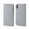 Case MAGNET BOOK for Apple iPhone XS MAX silver