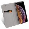 Case MAGNET BOOK for Apple iPhone XS MAX silver