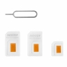 Adapter Sim NOOSY 3in1 white