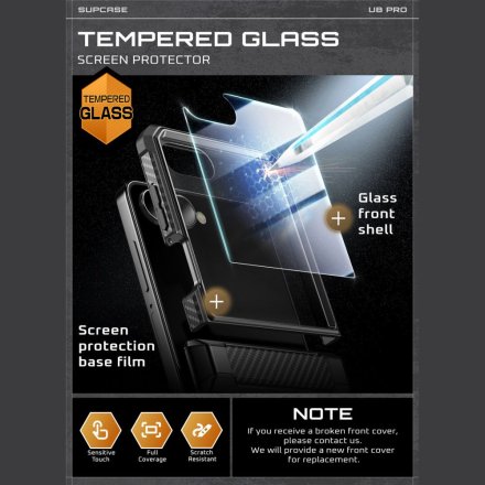 SUPCASE UNICORN BEETLE PRO GALAXY Z FLIP 7 BLACK