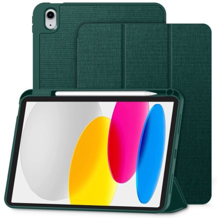 TECH-PROTECT SC PEN CANVAS IPAD 10.9” 10 / 2022 / 11” 11 / 2025 MOSS GREEN