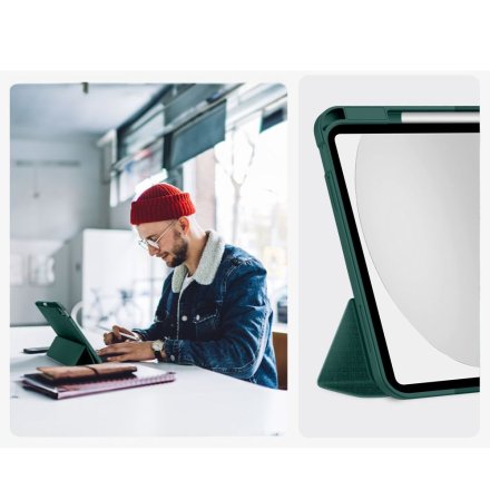 TECH-PROTECT SC PEN CANVAS IPAD 10.9” 10 / 2022 / 11” 11 / 2025 MOSS GREEN