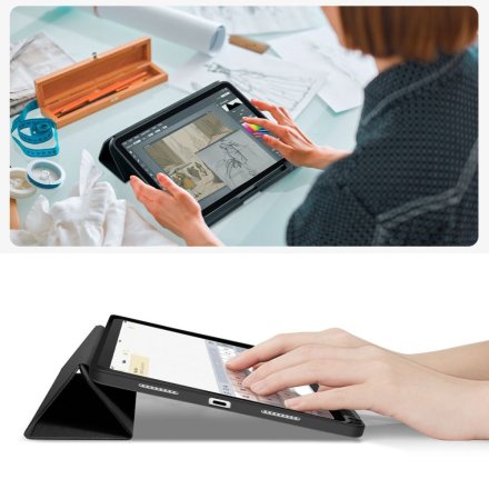TECH-PROTECT SC PEN CANVAS IPAD 10.9” 10 / 2022 / 11” 11 / 2025 OBSIDIAN BLACK