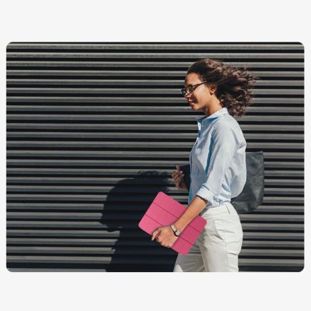 TECH-PROTECT SC PEN CANVAS IPAD 10.9” 10 / 2022 / 11” 11 / 2025 MAGENTA BLOOM